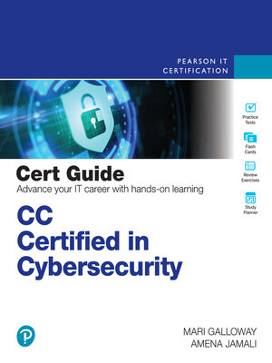 cover image of CC Certified in Cybersecurity Cert Guide